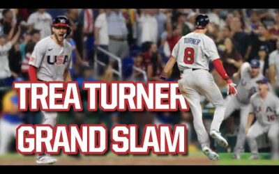 Trea Turner hits a huge grand slam for team USA, a breakdown