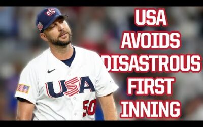 USA avoids disastrous first inning in semifinal game, a breakdown