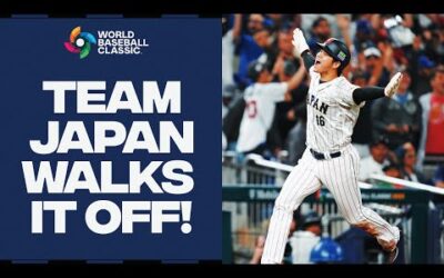 WHAT A FINISH!! Team Japan rallies in the bottom of the 9th to beat Team Mexico!