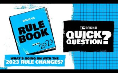 What are MLB’s big rule changes?? | Quick Question