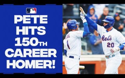 150! Pete Alonso becomes SECOND fastest player EVER to hit 150 home runs!!