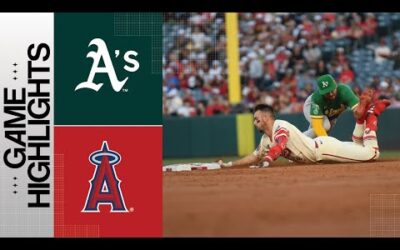 A’s vs. Angels Game Highlights (4/26/23) | MLB Highlights