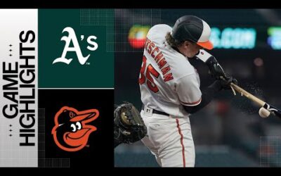 A’s vs. Orioles Game Highlights (4/10/23) | MLB Highlights