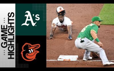 A’s vs. Orioles Game Highlights (4/11/23) | MLB Highlights