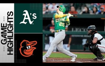 A’s vs. Orioles Game Highlights (4/12/23) | MLB Highlights