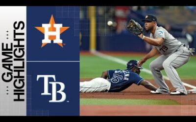 Astros vs. Rays Game Highlights (4/25/23) | MLB Highlights