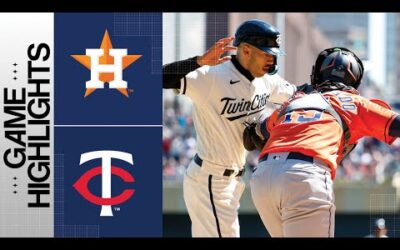 Astros vs. Twins Game Highlights (4/8/23) | MLB Highlights