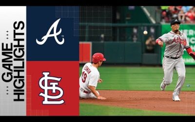 Braves vs. Cardinals Game Highlights (4/4/23) | MLB Highlights