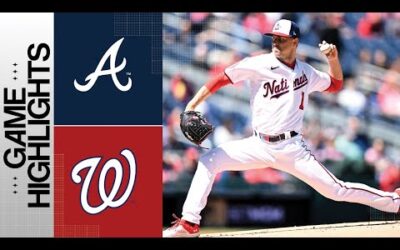 Braves vs. Nationals Game Highlights | MLB Highlights