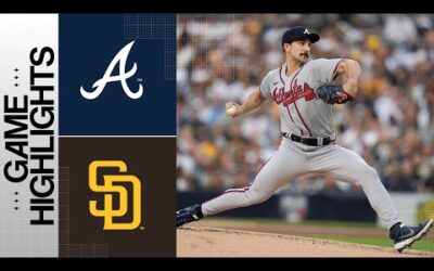 Braves vs. Padres Game Highlights (4/18/23) | MLB Highlights