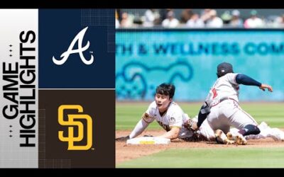 Braves vs. Padres Game Highlights (4/19/23) | MLB Highlights