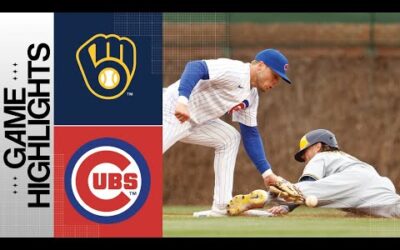 Brewers vs. Cubs Game Highlights (4/1/23) | MLB Highlights