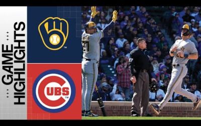 Brewers vs. Cubs Game Highlights (4/2/23) | MLB Highlights