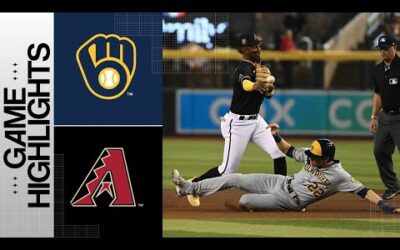 Brewers vs. D-backs Game Highlights (4/12/23) | MLB Highlights