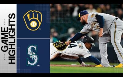 Brewers vs. Mariners Game Highlights (4/18/23) | MLB Highlights