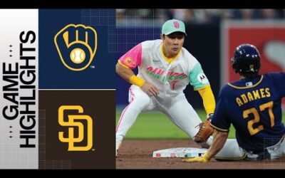 Brewers vs. Padres Game Highlights (4/14/23) | MLB Highlights