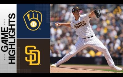 Brewers vs. Padres Game Highlights (4/15/23) | MLB Highlights