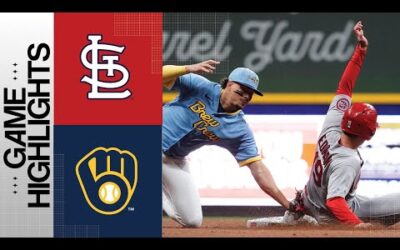 Cardinals vs. Brewers Game Highlights (4/7/23) | MLB Highlights