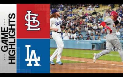 Cardinals vs. Dodgers Game Highlights (4/28/23) | MLB Highlights