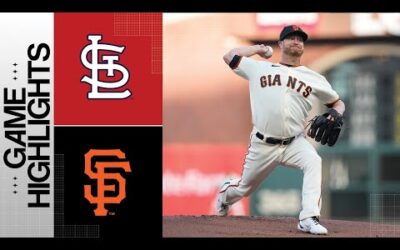 Cardinals vs. Giants Game Highlights (4/24/23) | MLB Highlights