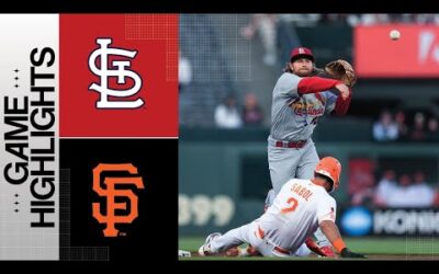 Cardinals vs. Giants Game Highlights (4/25/23) | MLB Highlights