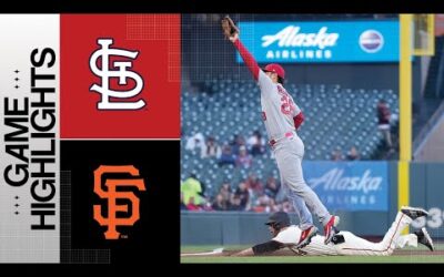 Cardinals vs. Giants Game Highlights (4/26/23) | MLB Highlights