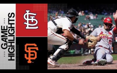 Cardinals vs. Giants Game Highlights (4/27/23) | MLB Highlights