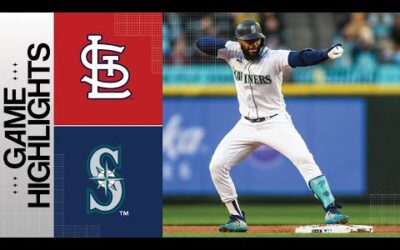 Cardinals vs. Mariners Game Highlights (4/21/23) | MLB Highlights