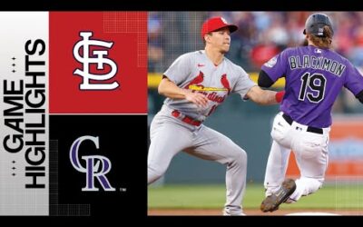 Cardinals vs. Rockies Game Highlights (4/10/23) | MLB Highlights