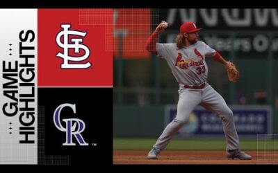 Cardinals vs. Rockies Game Highlights (4/12/23) | MLB Highlights