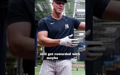 Class is in session with Aaron Judge 👨‍⚖️➡️👨‍🏫