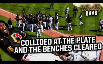 Collision at the plate makes the benches clear | Weekly Dumb