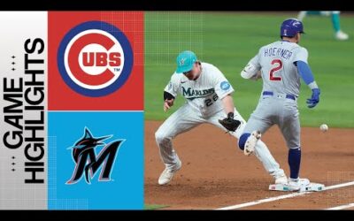 Cubs vs. Marlins Game Highlights (4/28/23) | MLB Highlights