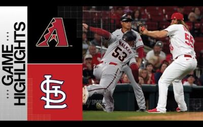 D-backs vs. Cardinals Game Highlights (4/18/23) | MLB Highlights