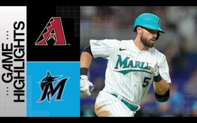 D-backs vs. Marlins Game Highlights (4/14/23) | MLB Highlights