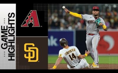 D-backs vs. Padres Game Highlights (4/3/23) | MLB Highlights