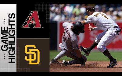 D-backs vs. Padres Game Highlights (4/4/23) | MLB Highlights