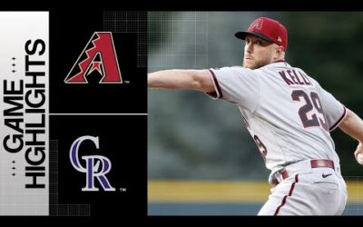 D-backs vs. Rockies Game Highlights (4/28/23) | MLB Highlights