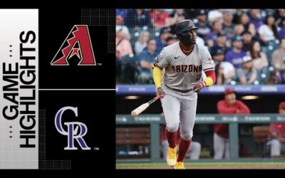 D-Backs vs. Rockies Game Highlights (4/29/23) | MLB Highlights