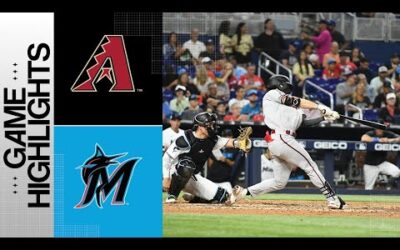 Diamondbacks vs. Marlins Game Highlights (4/15/23) | MLB Highlights