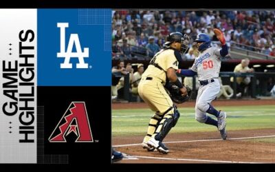 Dodgers vs. D-backs Game Highlights (4/7/23) | MLB Highlights