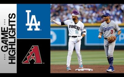 Dodgers vs. D-backs Game Highlights (4/8/23) | MLB Highlights