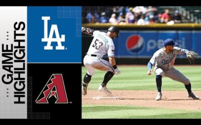 Dodgers vs. D-backs Game Highlights (4/9/23) | MLB Highlights