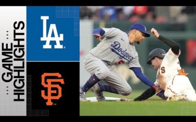 Dodgers vs. Giants Game Highlights (4/10/23) | MLB Highlights