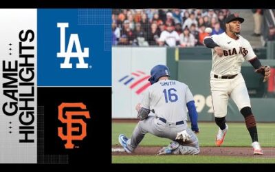 Dodgers vs. Giants Game Highlights (4/12/23) | MLB Highlights