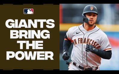 Giants GO OFF for 7 homers in one game!! (Joc, Conforto, and more homer!)