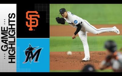 Giants vs. Marlins Game Highlights (4/17/23) | MLB Highlights