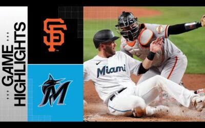 Giants vs. Marlins Game Highlights (4/18/23) | MLB Highlights