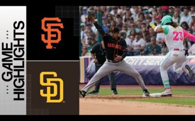 Giants vs. Padres Game Highlights (4/29/23) | MLB Highlights