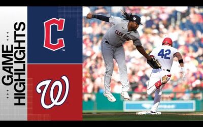 Guardians vs. Nationals Game Highlights (4/15/23) | MLB Highlights